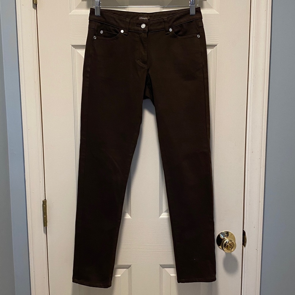 NWOT J. McLaughlin Lexi Jeans in Mocha Brown